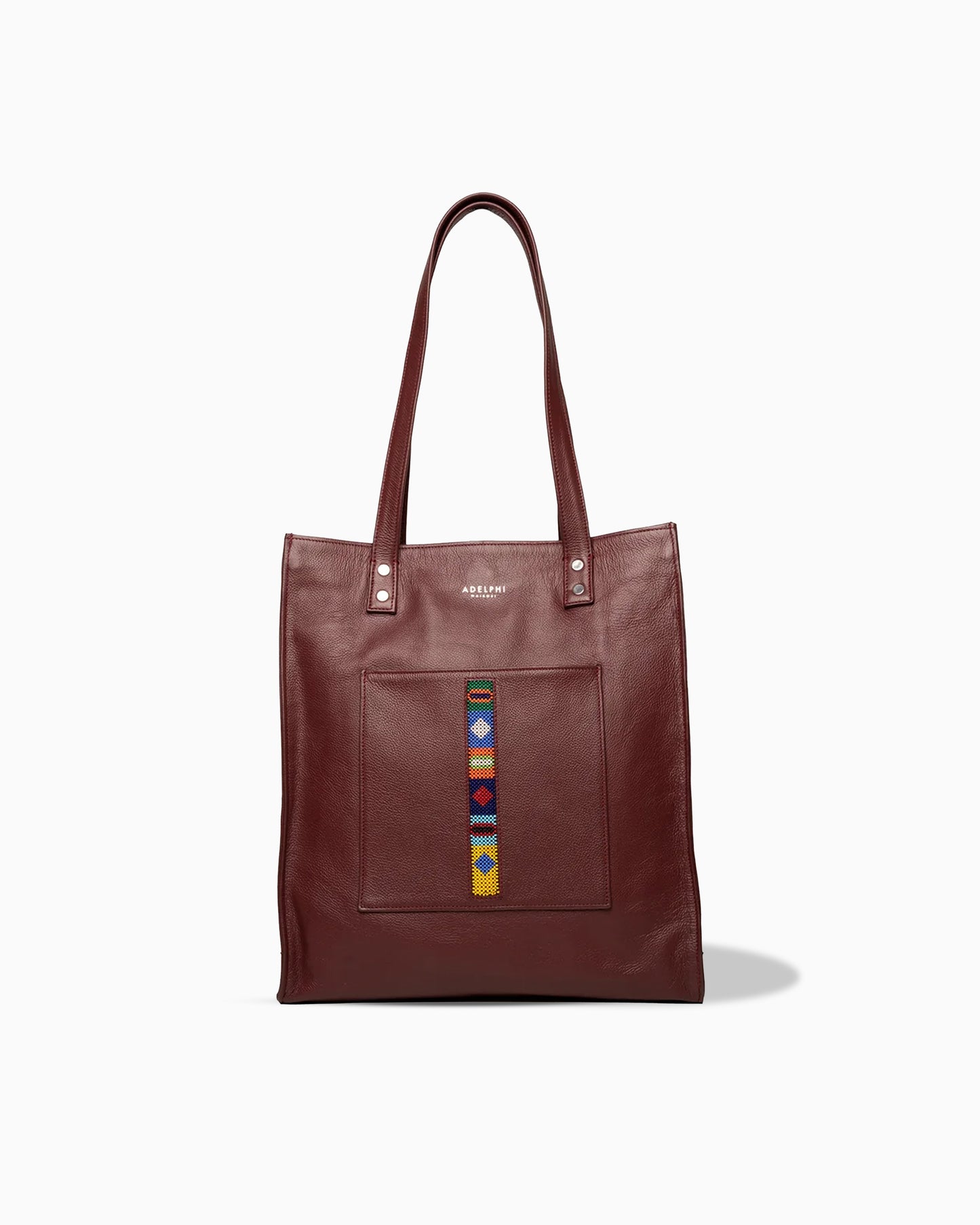 Vertical Tote Beaded