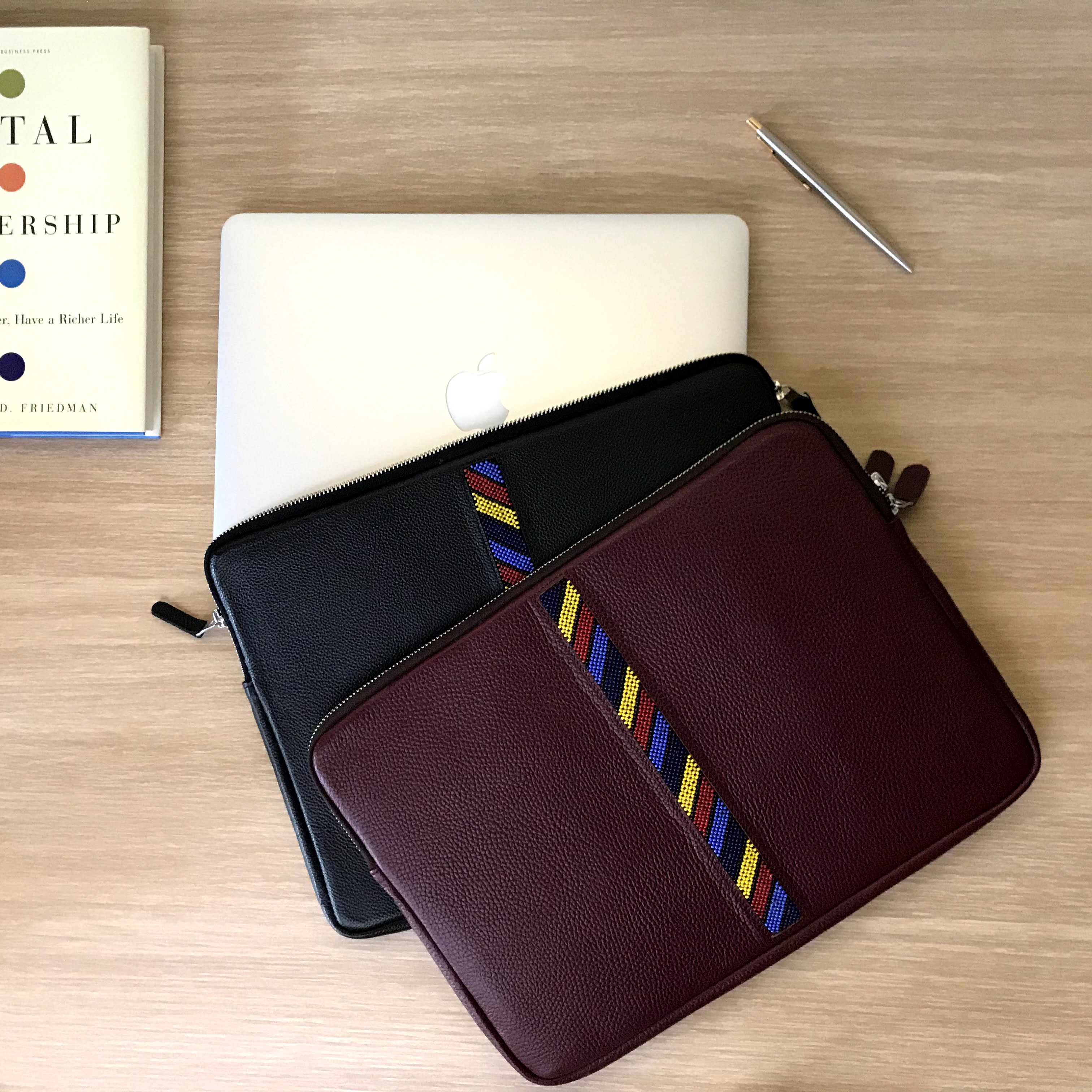 Leather Office Accessories: Organized Tools for Modern Work | Adelphi