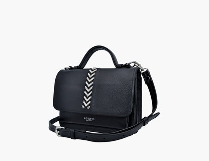 Top Handle with Flap Beaded