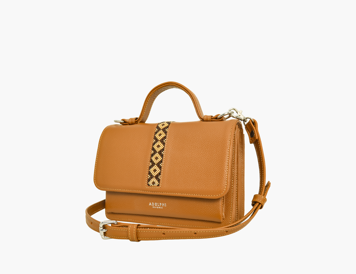 Top Handle with Flap Beaded