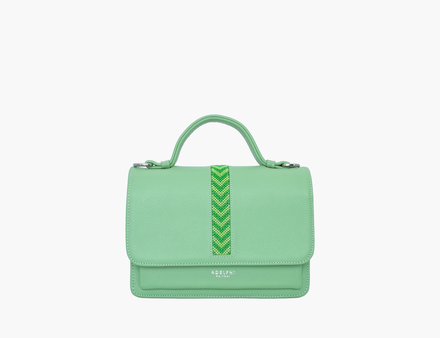 Top Handle with Flap Beaded