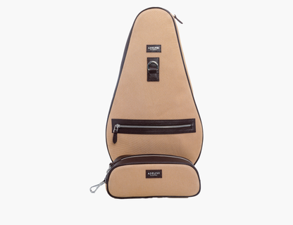 Canvas Racquet Sling Bag & Ball Pouch
