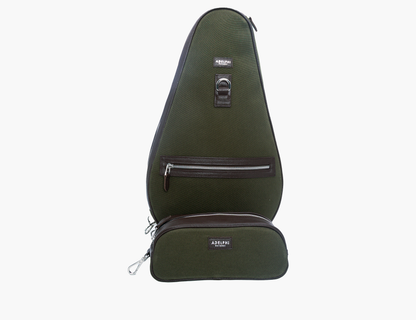 Canvas Racquet Sling Bag & Ball Pouch