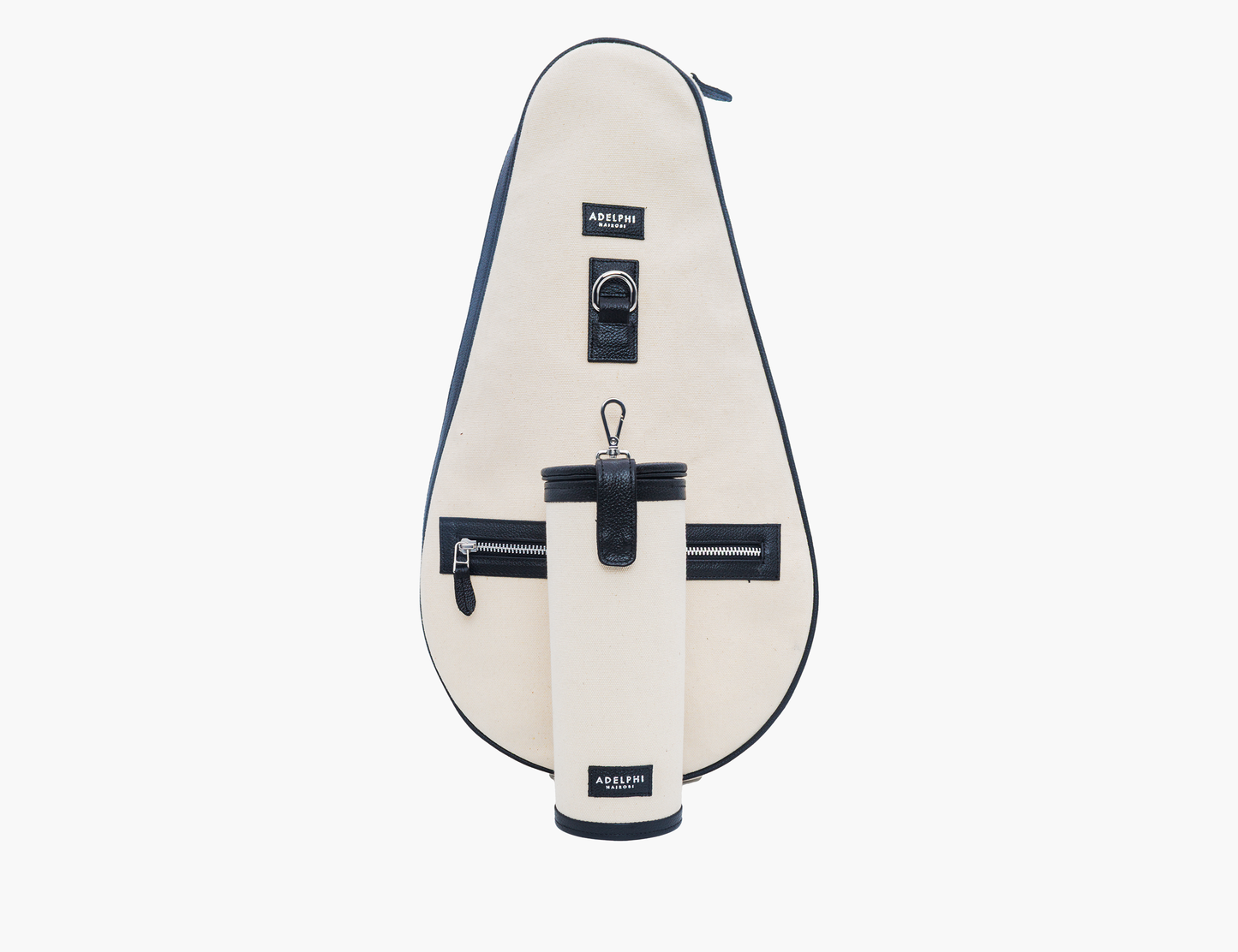 Canvas Racquet Sling Bag & Ball Holder