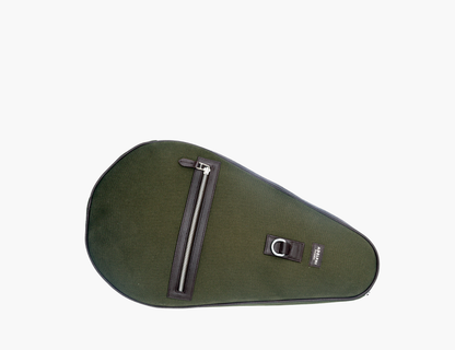 Canvas Racquet Sling Bag & Ball Holder