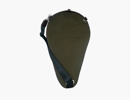Canvas Racquet Sling Bag & Ball Holder
