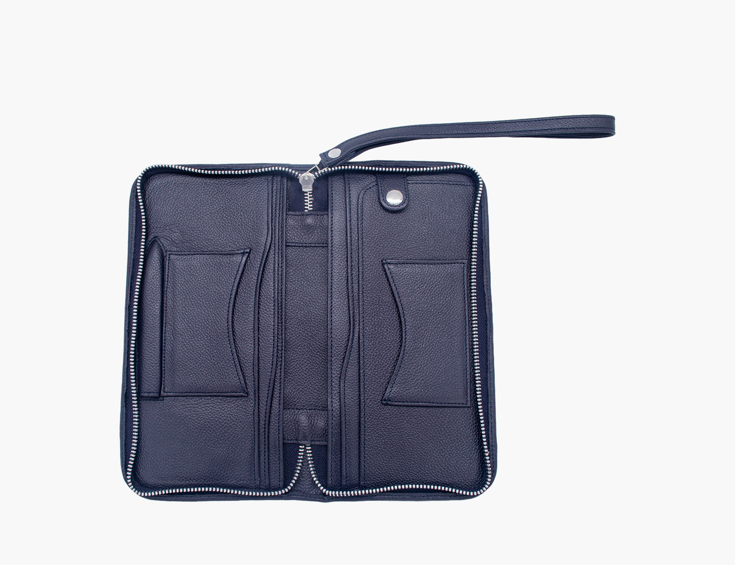 Travel Wallet With Zip Beaded