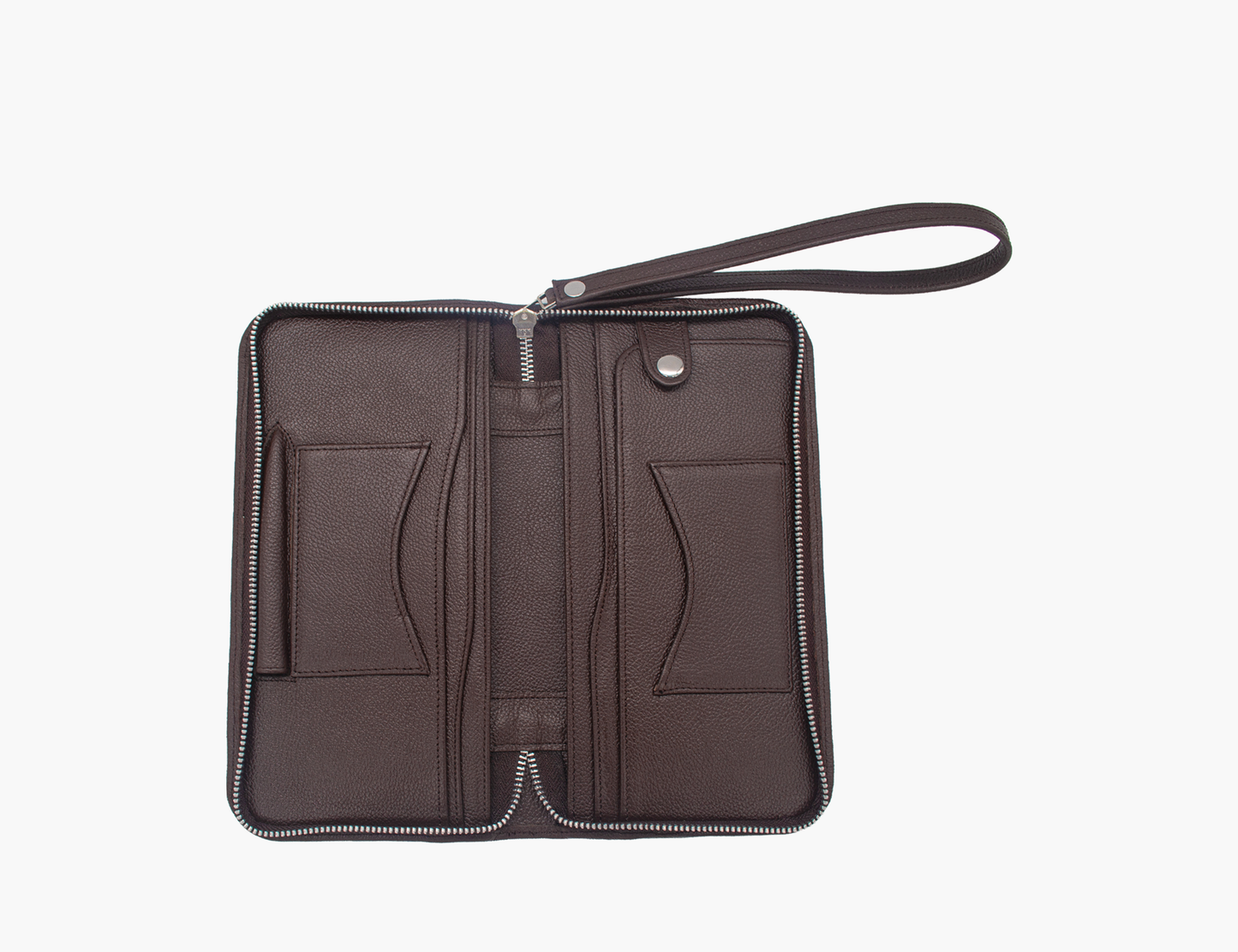 Travel Wallet With Zip Beaded