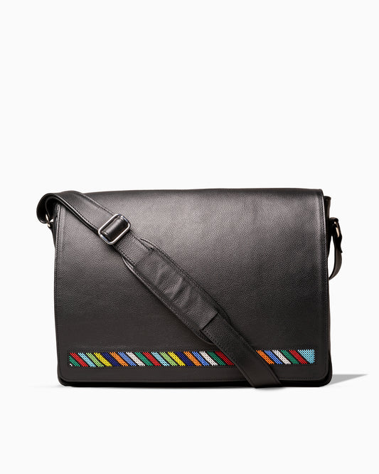 Laptop Messenger Beaded