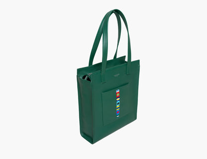 Vertical Tote Beaded