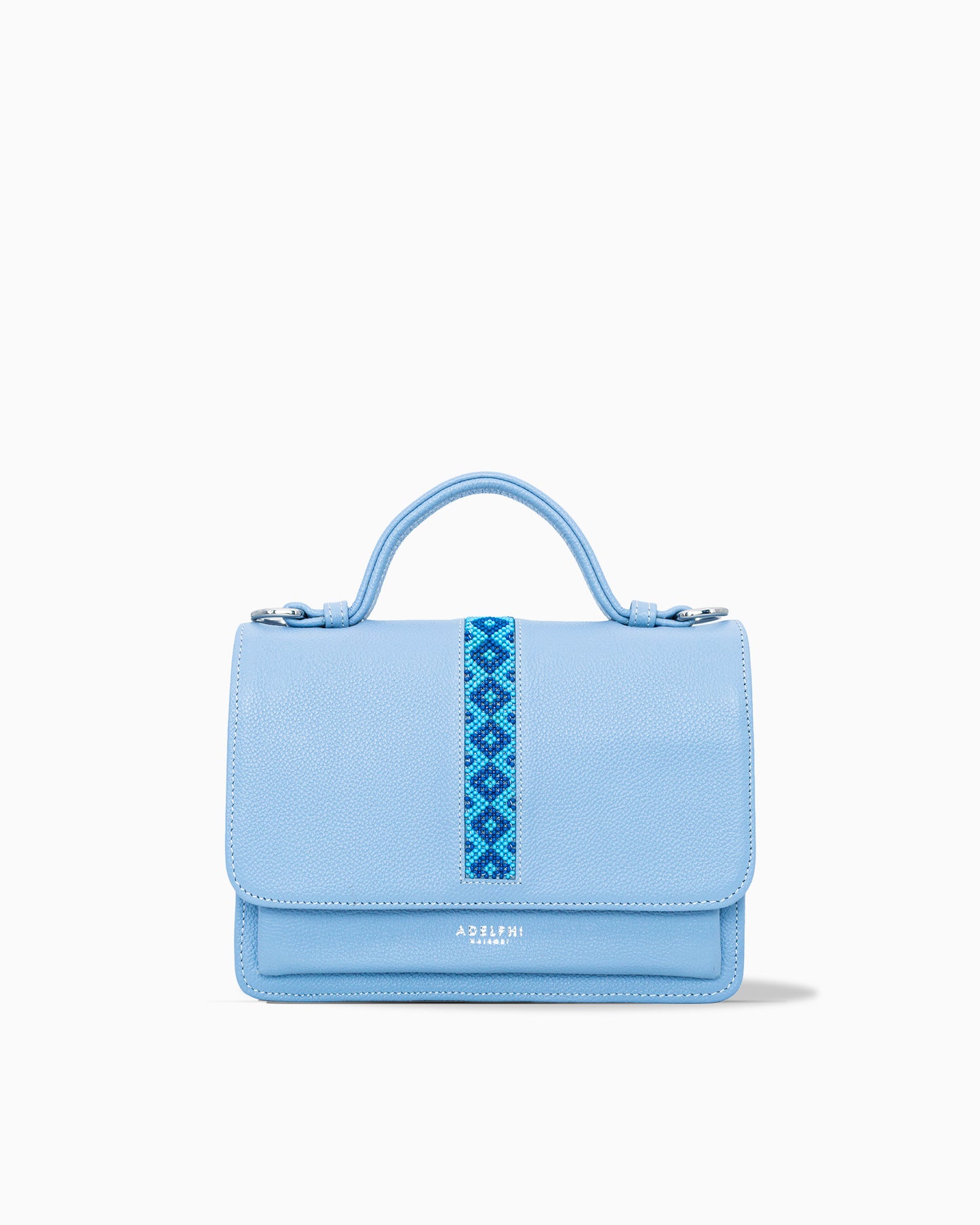 Top Handle with Flap Beaded