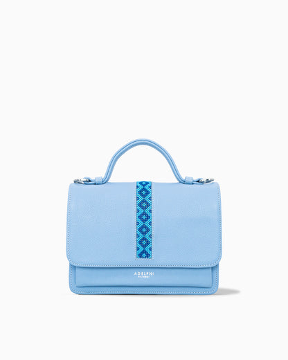 Top Handle with Flap Beaded