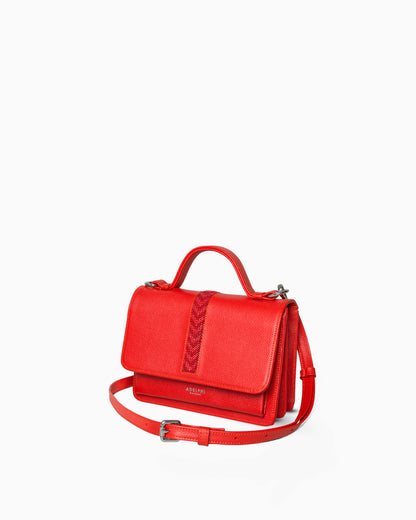Top Handle with Flap Beaded