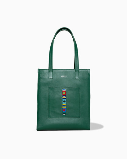 Vertical Tote Beaded