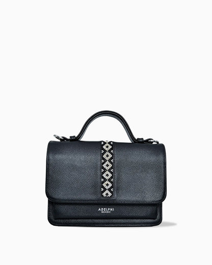 Top Handle with Flap Beaded