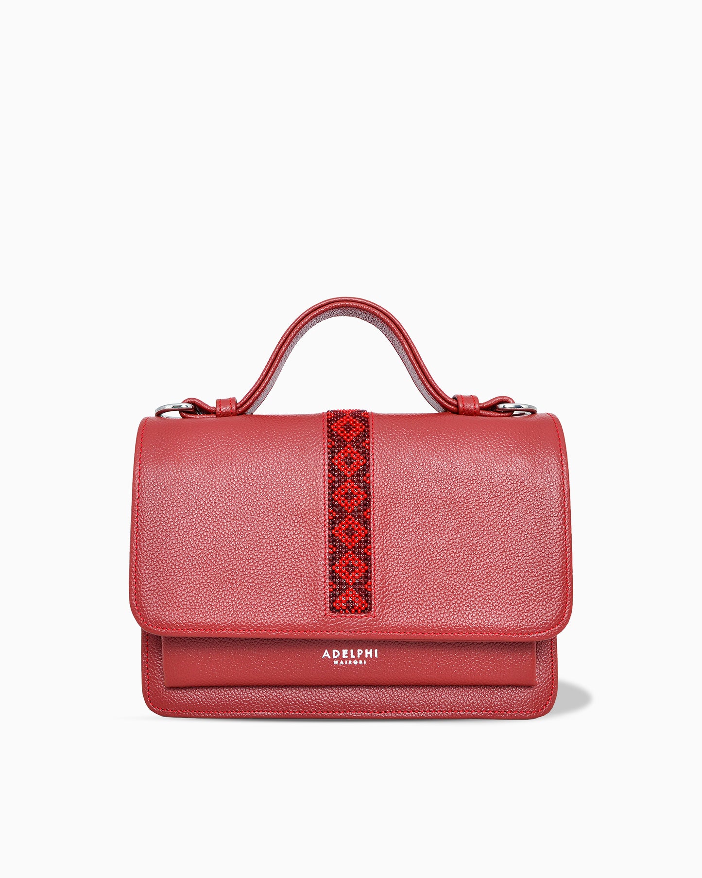 Top Handle with Flap Beaded