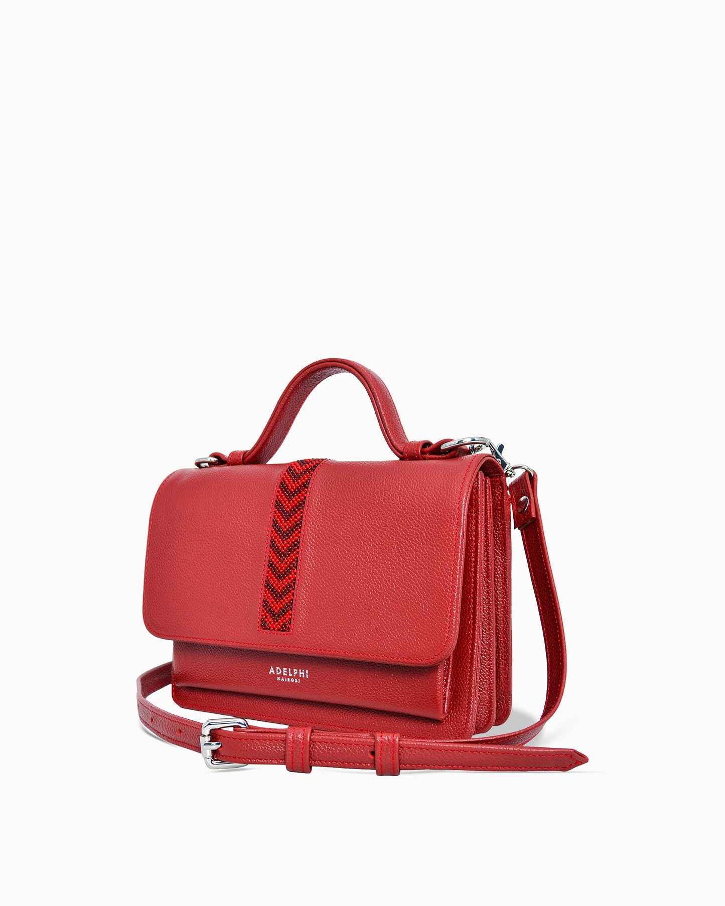 Top Handle with Flap Beaded