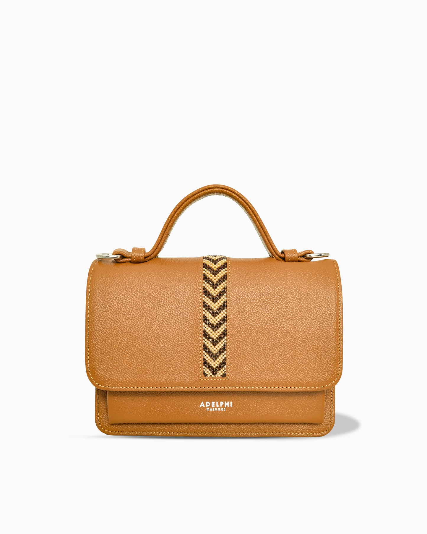 Top Handle with Flap Beaded