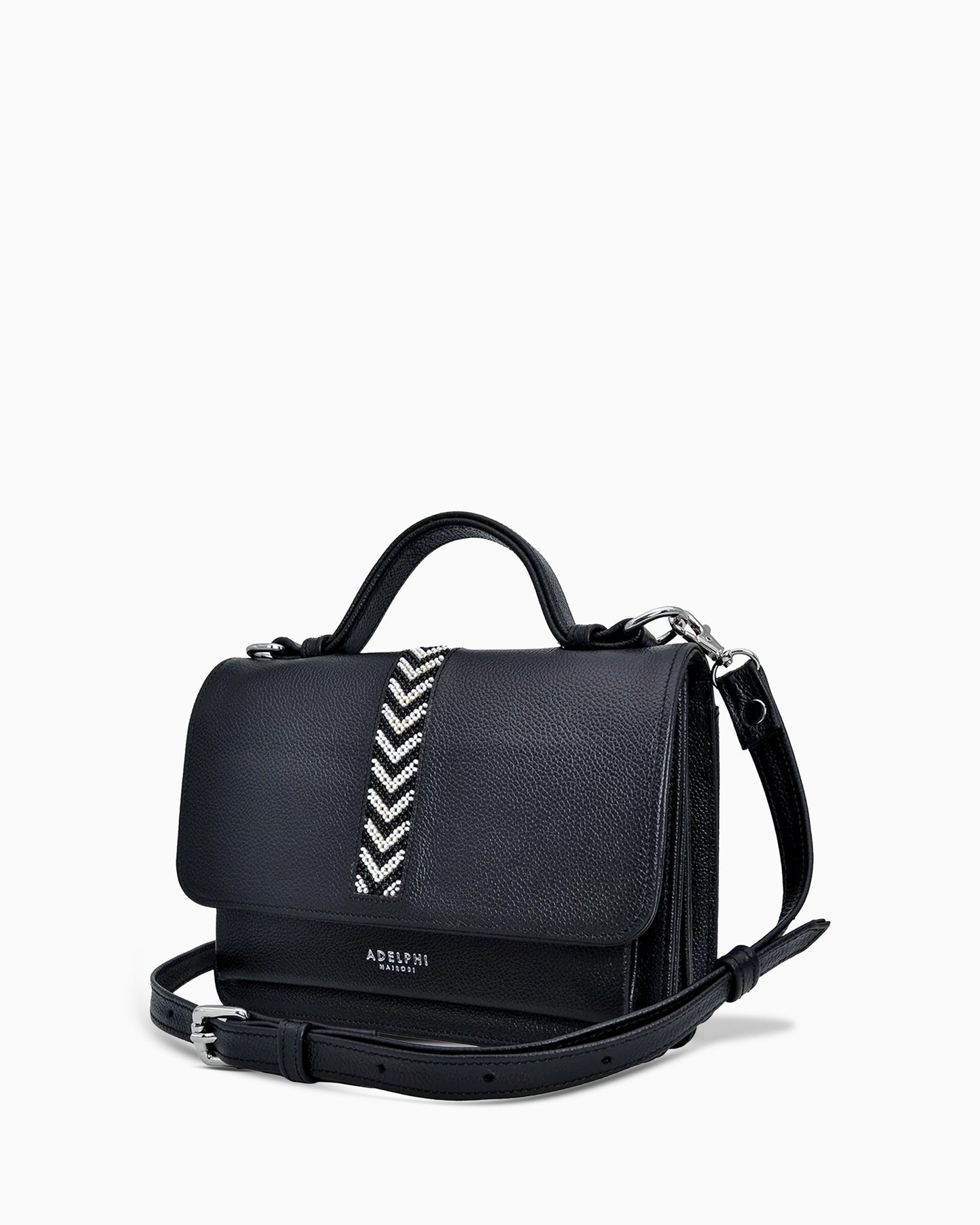 Top Handle with Flap Beaded