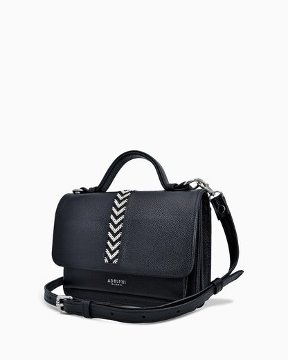Top Handle with Flap Beaded