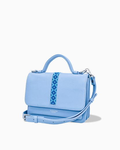 Top Handle with Flap Beaded