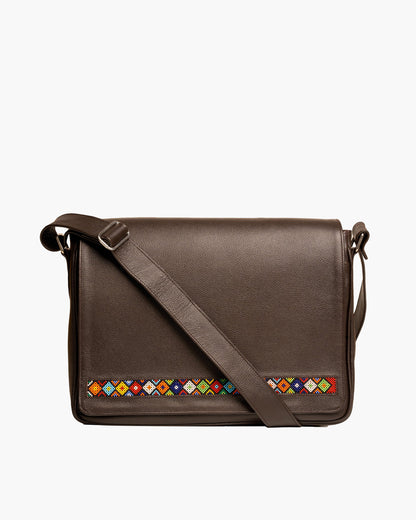 Laptop Messenger Beaded