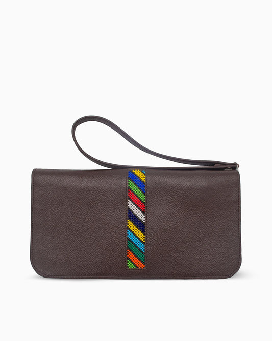 Travel Wallet With Zip Beaded