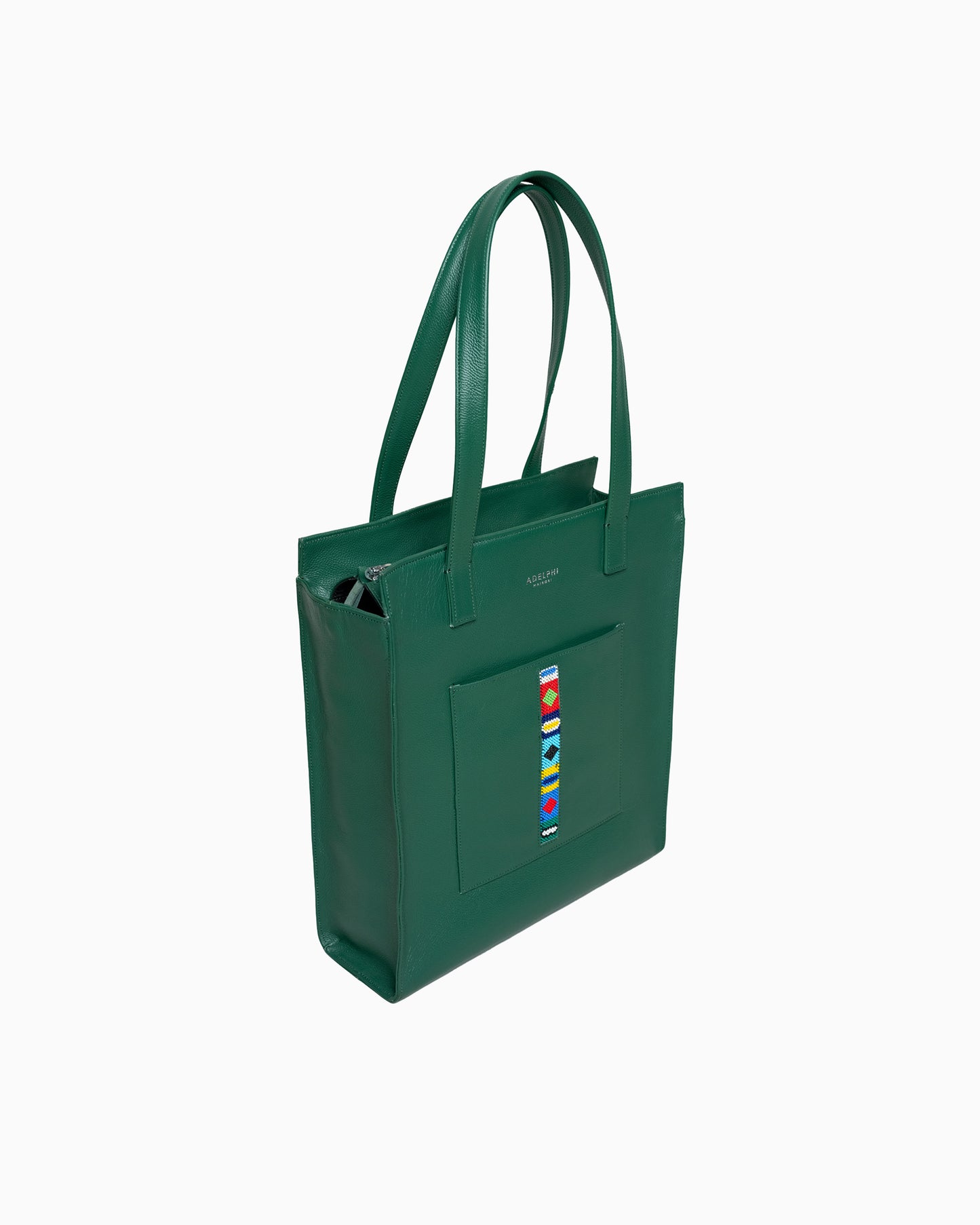 Vertical Tote Beaded