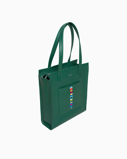 Vertical Tote Beaded