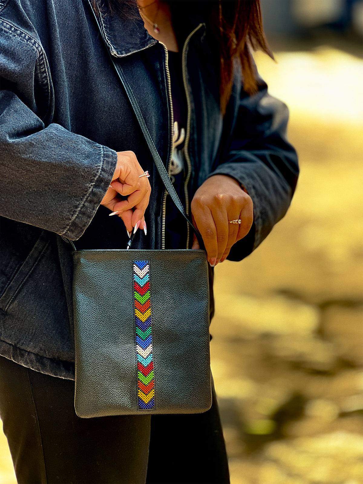 Small Beaded Bag