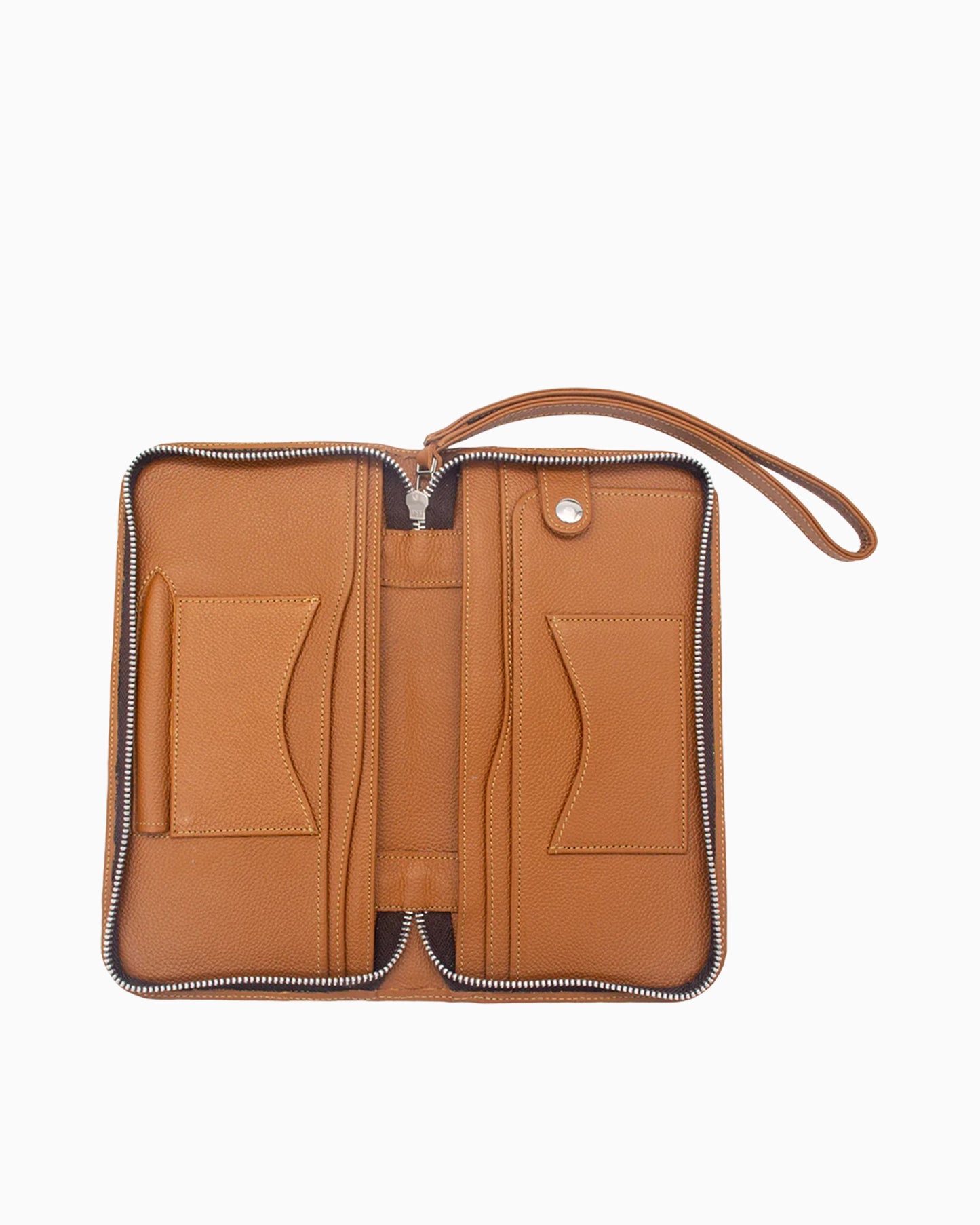 Travel Wallet With Zip Beaded