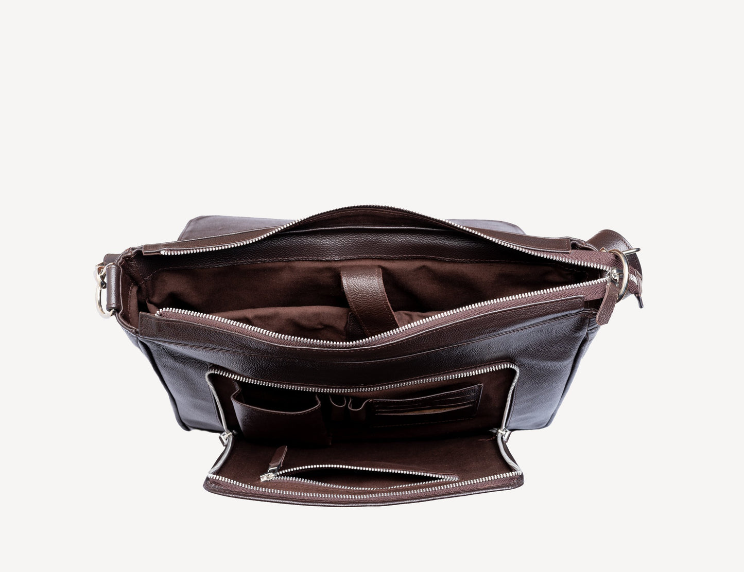 Nubuck Briefcase | Leather Briefcase | Adelphi