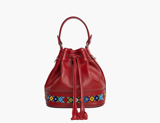 Bucket Bag Beaded