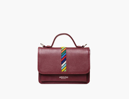 Top Handle with Flap Beaded