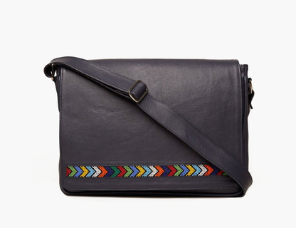 Laptop Messenger Beaded