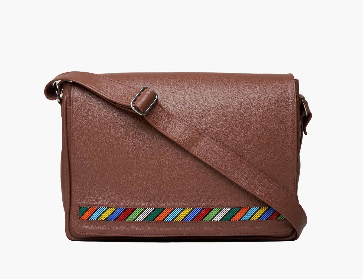 Laptop Messenger Beaded